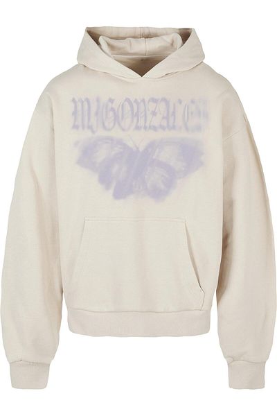 MJ Gonzales MJG Schwerer, übergroßer Kapuzenpullover - BUTTERFLY ILLUSION