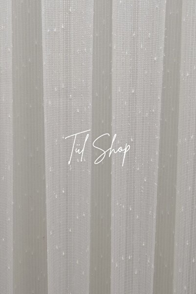 evihtiyaclarim by IOC Professional Workmanship Suitable for Any Room Anti-Crease Nope Model 1/2 Sparse Pleated Tulle Curtain