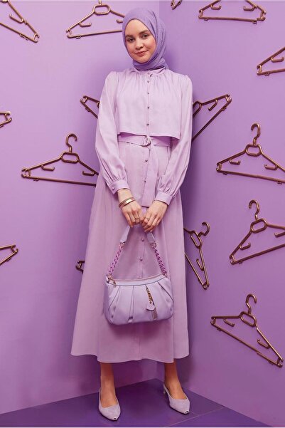 Alvina 42634 Μοντέλο Φόρεμα με καμάρα με κουμπιά