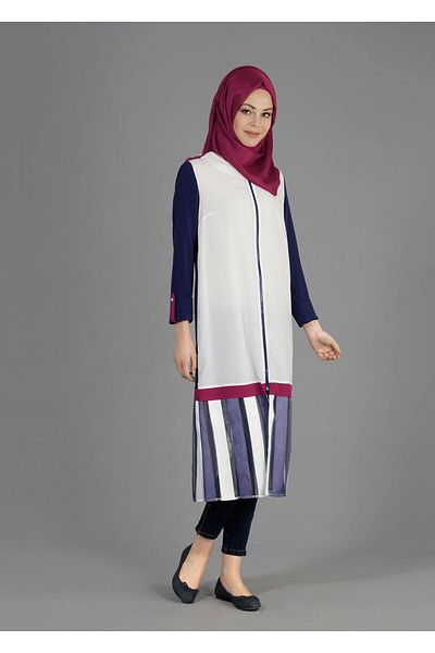 TRENDTESETTÜR T 4925 Indila Hijab Τουνίκ