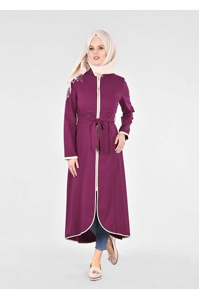TRENDTESETTÜR T 1721 Demre Hijab Trench