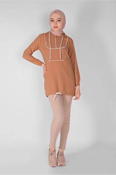 TRENDTESETTÜR Tunica cu fermoar cu siret 88534