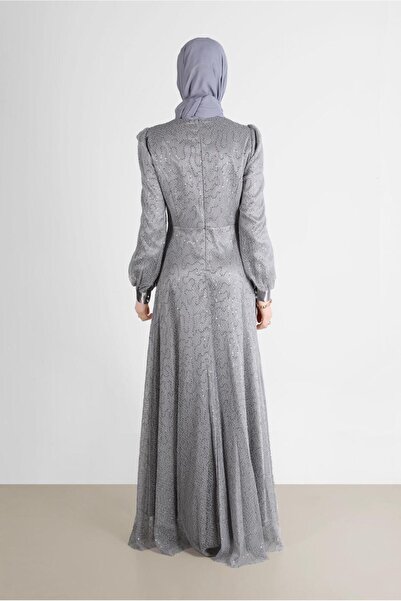 Alvina FİLE PAYET EVENING DRESS 50244