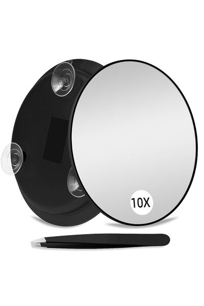 Slons Aksesuar 3d büyüteçli ayna makyaj aynası banyo aynası kaş bıyık aynası 10x