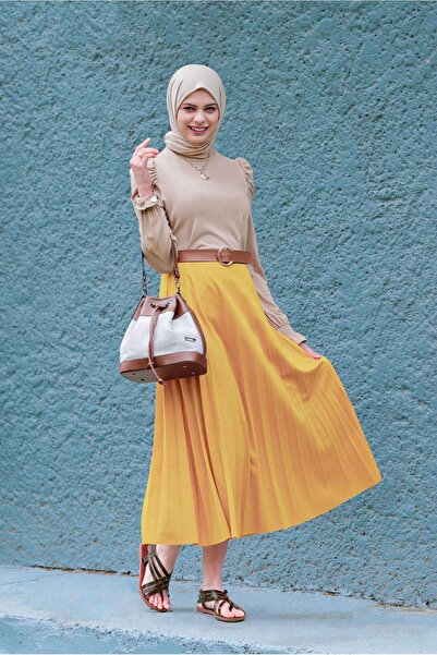 TRENDTESETTÜR 1961 Model Pleated Skirt