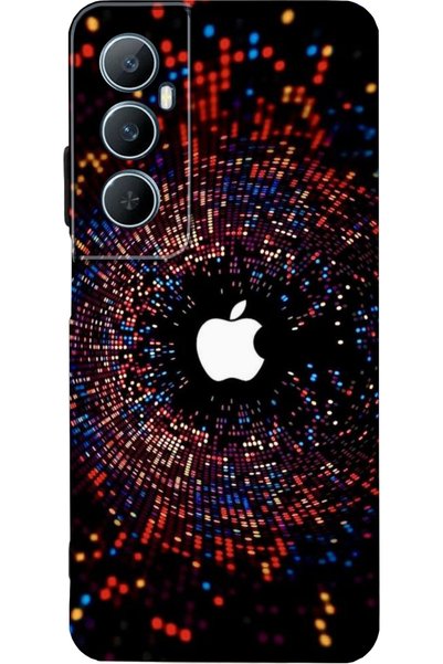 realme C65 Compatible Camera Protected Hd Apple Logo Printed A++ Quality Sili...