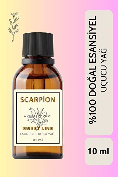 SCARPİON SWEET LINE Uçucu Buhur Yağı Hava Nemlendiriciler için Buhurdanlık Es...