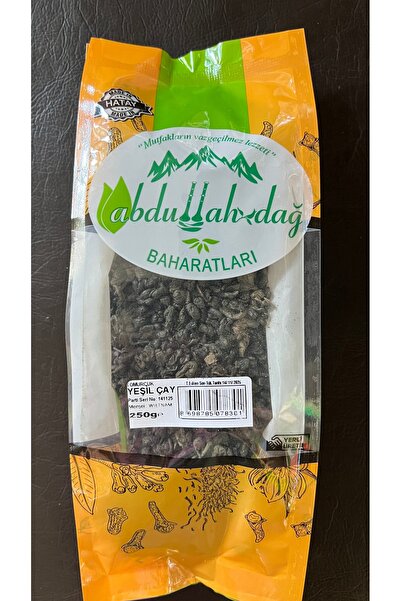 ABDULLAH DAĞ Hatay Yöresel Doğal Barut Tomurcuk Yeşil Çay 250 gr - 1/4 Kg