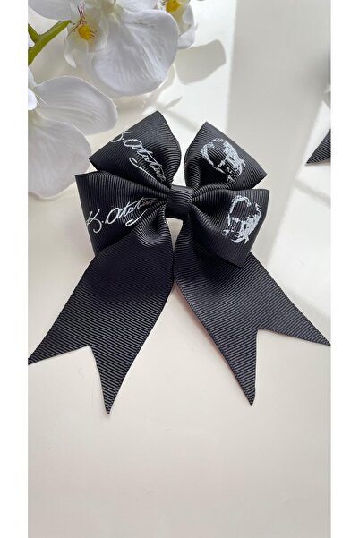 Eliya Clips Black Ribbon Ataturk Silhouette Printed and Signed Girl 23 April ...