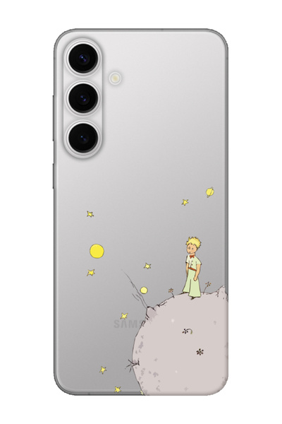 frondcase حافظة هاتف شفافة لهاتف سامسونج S24 FE الأمير الصغير