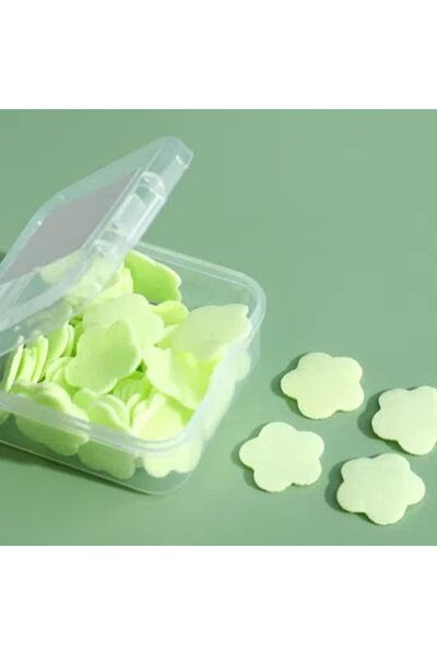 madamina Pack of 4 400 Sheets Perfumed Melting Mini Paper Soap Student Children's School Disinfectant Hand Soap