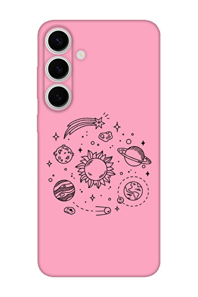 frondcase حافظة لهاتف سامسونج S24 FE بلانيت بينك