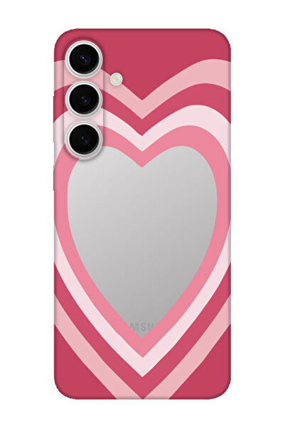 frondcase حافظة هاتف شفافة على شكل قلب لهاتف سامسونج S24 FE