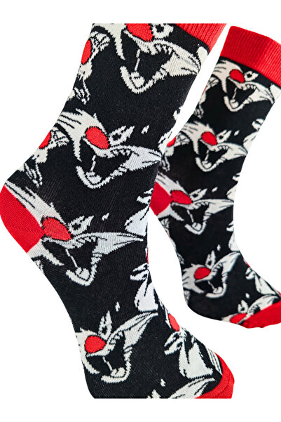 Shuttle Park Унисекс специални серии Blacks Tom - пъстри, шарени чорапи до глезена