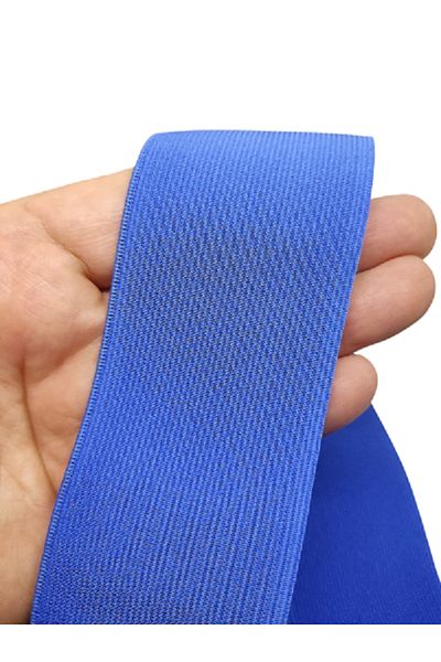 Firebird Takı Aksesuar Ve Kamp Malzemeleri 50 mm Blue Color Super Garment Woven Rubber