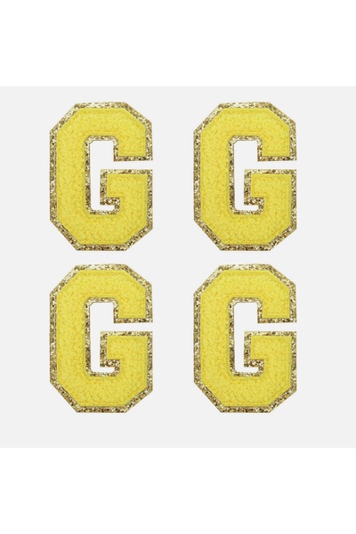 arredamento ملصق أصفر متوافق مع الترمس على شكل حرف G