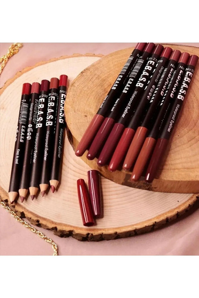 VOKOC مجموعة أقلام زيتية رفيعة مكونة من 12 قطعة