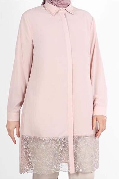 TRENDTESETTÜR WOMEN'S POWDER (K.SOMON) TUNIC WITH SKIRT DETAIL 20049