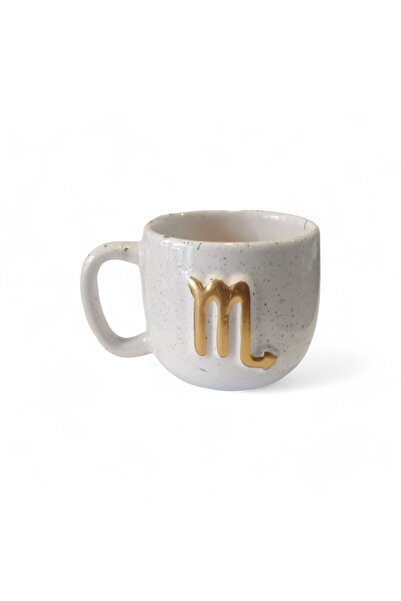 Morey Handmade German Glazed 12 Zodiac Ceramic Mug Cup