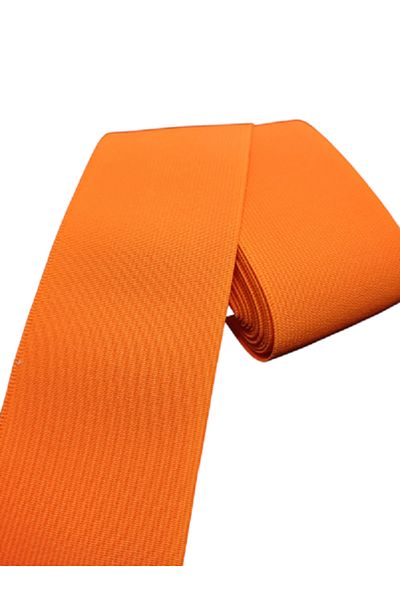 Firebird Takı Aksesuar Ve Kamp Malzemeleri 50 mm - Neon Orange Color Super Garment Woven Rubber