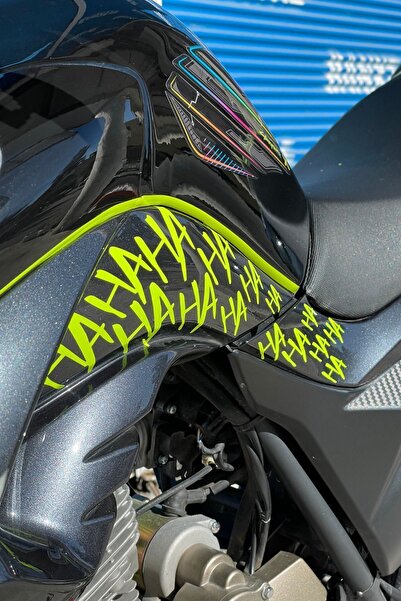 Banxtre Decorative Neon Yellow Hahaha Sticker for Car-Motor Sticker 30CMx15CM...