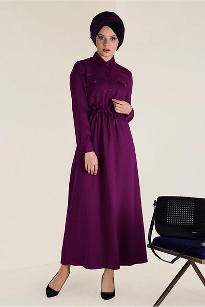 TRENDTESETTÜR ΓΥΝΑΙΚΕΙΟ ΦΟΥΣΙΑ (K.FUŞYA) ΦΟΡΕΜΑ ΣΤΡΕΤΑ ΜΕ ΜΕΣΗ 4283