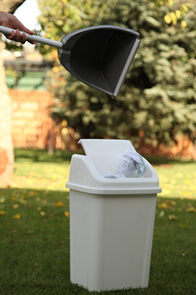 biedda Banyo Mutfak Çöp Kovası 20 Litre Fantazi Kapaklı Çöp Kovası Atık Kutus...