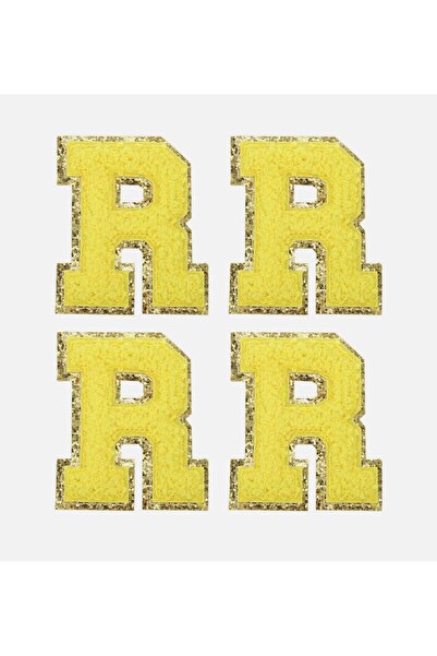 arredamento ملصق أصفر متوافق مع الترمس على شكل حرف R