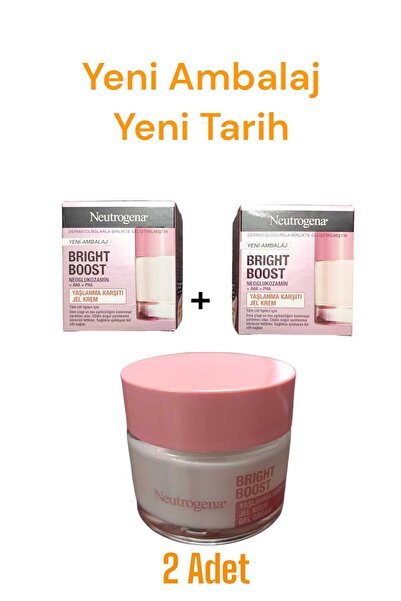 Neutrogena Bright Boost Yaşlan Ma Karşıtı Jel Krem 50 ml