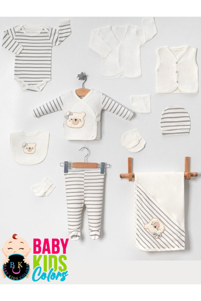 baby kids colors مجموعة ملابس داخلية فاخرة عضوية مضادة للحساسية لحديثي الولاد...