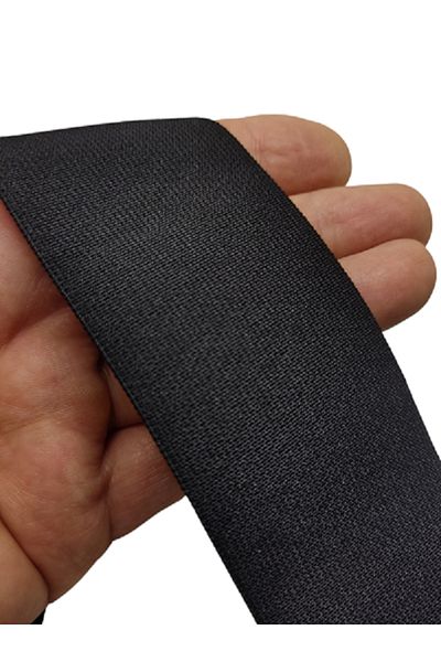 Firebird Takı Aksesuar Ve Kamp Malzemeleri 50 mm Super Garment Woven Rubber Black Color