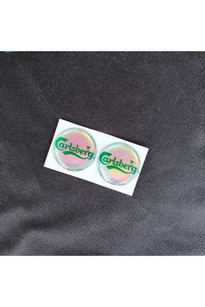 CEBECİOTO كارلسبرك لوحة الهولوغرام مقياس 2 قطعة ملحقات السيارات والدراجات الن...