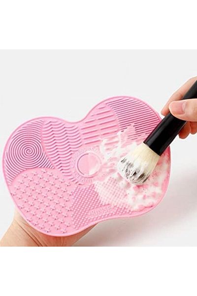 RubyBoutiques Practical Easy Makeup Brush Cleaning Mat Apparatus Tool (4767) - Blc1007-9743