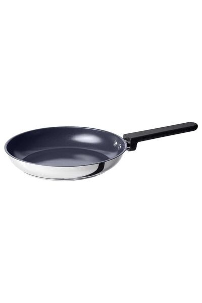 IKEA MIDDAGSMAT KIZARTMA TAVASI, YAPIŞMAZ KAPLAMA-PASLANMAZ ÇELİK, 24 CM