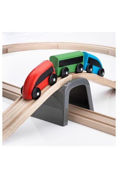 IKEA Lilabo Train Set, Multicolored