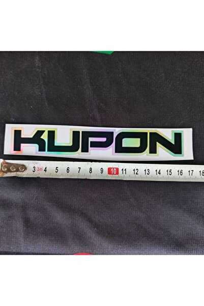 CEBECİOTO KUPON 1 Adet Hologram Sticker