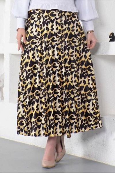 TRENDTESETTÜR ΓΥΝΑΙΚΕΙΑ TABA (LEOPARD) ΦΟΥΣΤΑ ΜΕ ΣΧΕΔΙΟ ΛΕΟΠΑΡ ΜΕ ΕΛΑΣΤΙΚΗ ΜΕ ΜΕ ΜΕ Τ 0454