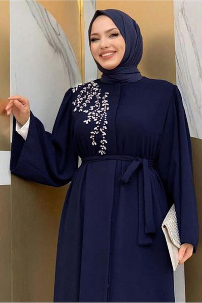 TRENDTESETTÜR Γυναικείο Feracesi Navy Blue Stone Detailed - T 5087