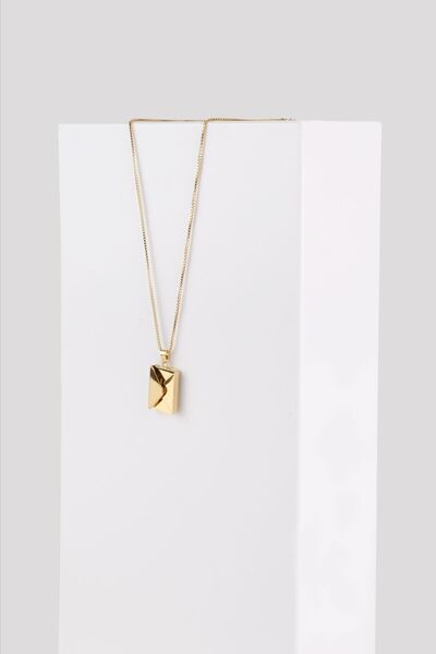 WATCHOFROYAL HARMONY GOLD ÇELİK ZİNCİR KOLYE