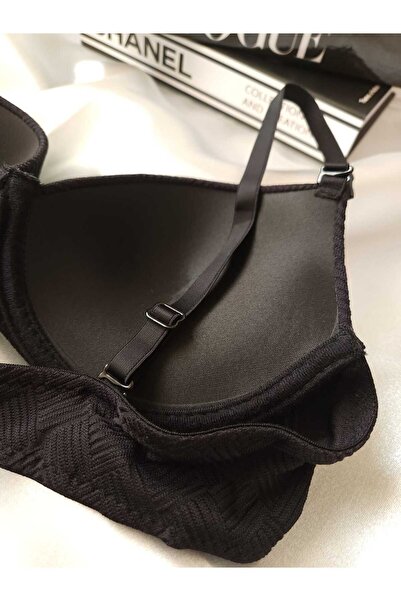 BY GUZEL Σετ σουτιέν με βασικό πλεκτό σχέδιο με ελαφριά υποστήριξη