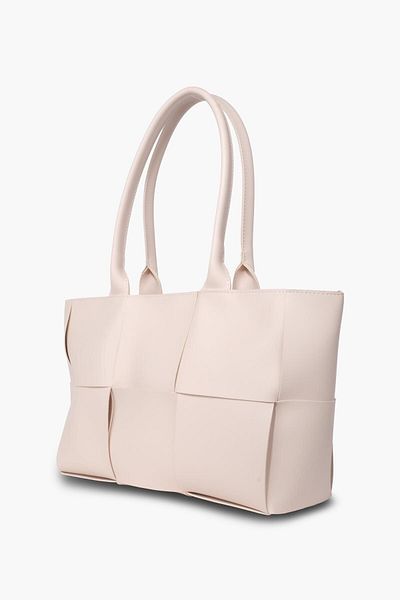 WATCHOFROYAL Women's Cream Strap Leather and Shoulder Bag Dennis