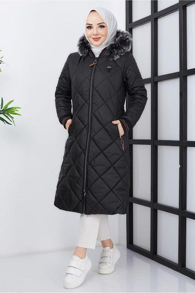TRENDTESETTÜR HABĂ NEGRĂ DE FEMEI CU BUMBAC DE BUMBAC T 017-1