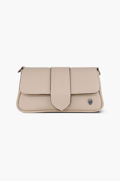 WATCHOFROYAL Women's Beige Strap Leather and Shoulder Bag Juliette