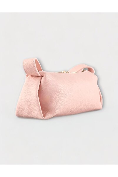 WATCHOFROYAL Women's Bag Powder Pink Single Strap Single Compartment Leather Shoulder Bag Ross