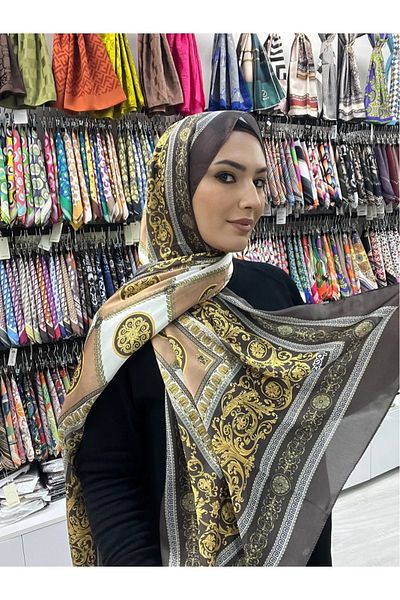 ŞALCIEŞARP Silk Voile Shawl - Imported Hijab