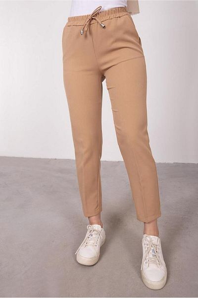 TRENDTESETTÜR ΓΥΝΑΙΚΕΙΟ ΚΑΦΕ (ΚΑΜΕΛ) ΠΑΝΤΕΛΟΝΙ ΕΠΙΠΕΔΟ ΚΟΠΗΣ ΜΕ ΕΛΑΣΤΙΚΗ ΜΕ ΜΕΣΗ T 10001
