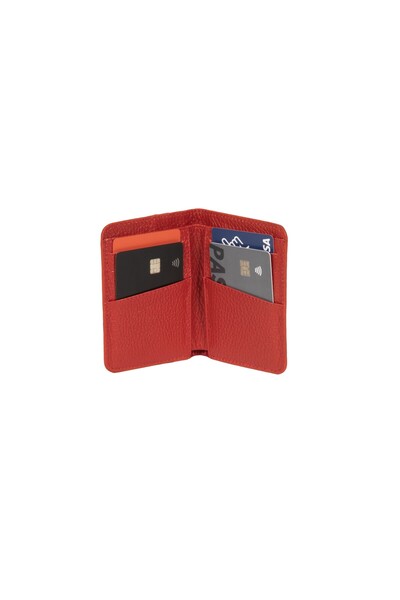 DeriDünyası Genuine Leather Card Holder Wallet