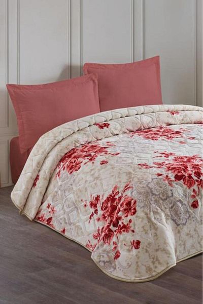 Kristal Henna Powder Double Blanket 220X240 cm