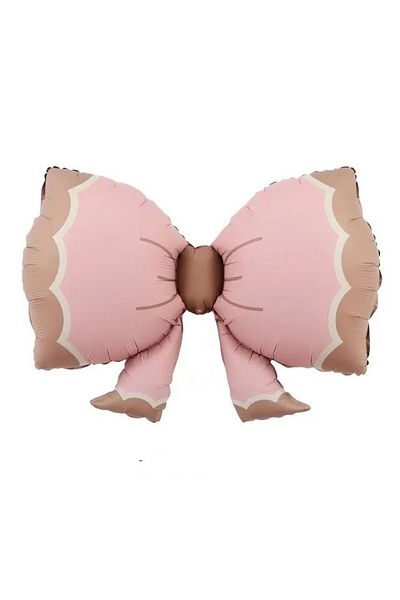 Mini Parti Mini Party Store Retro Pink Bowtie Foil Balloon