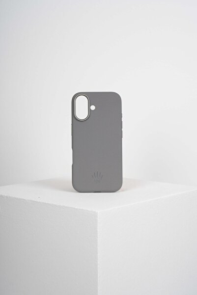 WATCHOFROYAL Luxe Iphone 16 Gri Magsafe Özellikli Kılıf